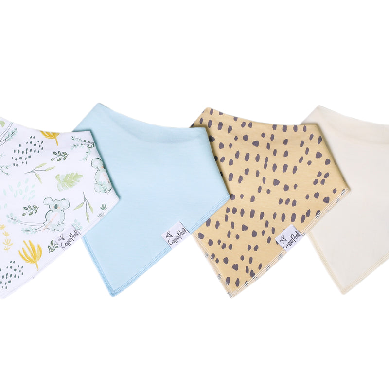 Copper Pearl | Bandana Bibs - Lot de 4 | 0-36M - Plumme Box