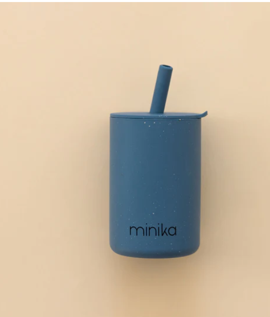 Minika | Tasse à paille avec couvercle - Plumme Box