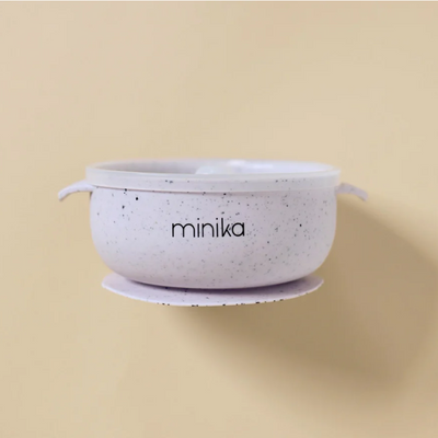 Minika | Bol en silicone avec couvercle - Plumme Box