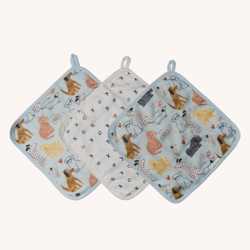 LouLou Lollipop | Gant de toilette 3 pièces - Plumme Box
