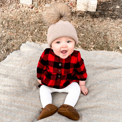Tuque en fourrure de Pom Pom