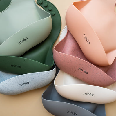 Minika | Bavette en silicone - Plumme Box