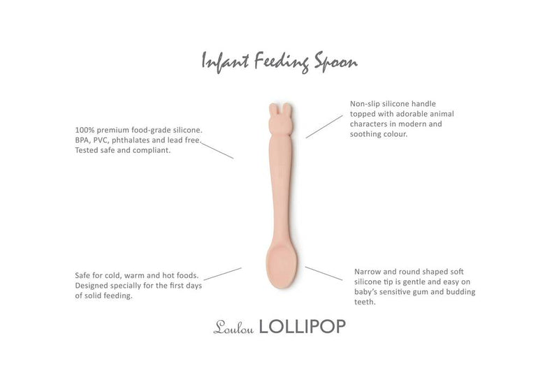LOULOU LOLLIPOP Cuillère pour l'alimentation des nourrissons