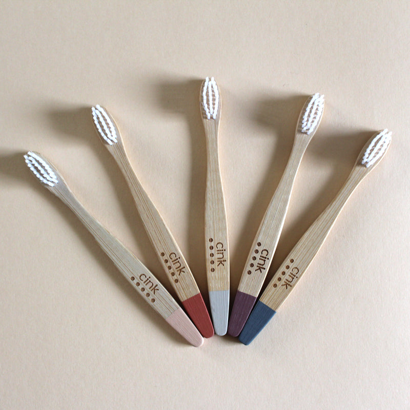 Brosse à dents d'enfant en bambou