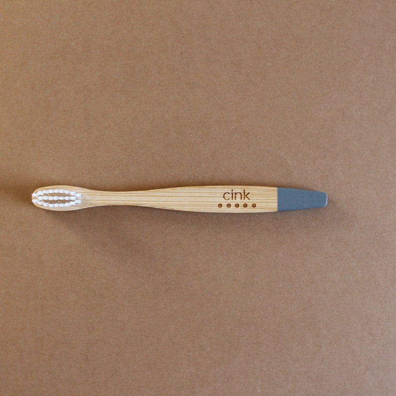 Brosse à dents d'enfant en bambou