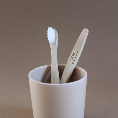 Brosse à dents d'enfant en bambou