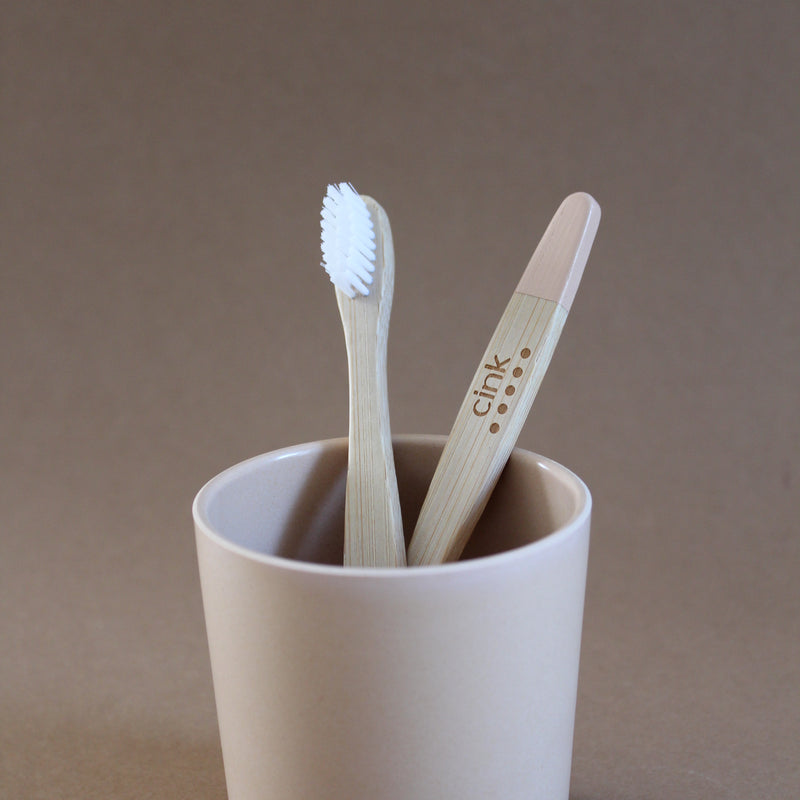 Brosse à dents d'enfant en bambou