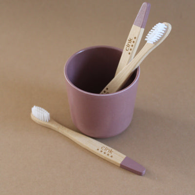 Brosse à dents d'enfant en bambou