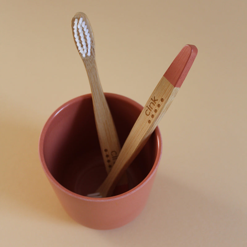 Brosse à dents d'enfant en bambou