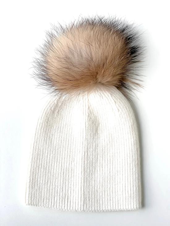 Tuque en fourrure de Pom Pom