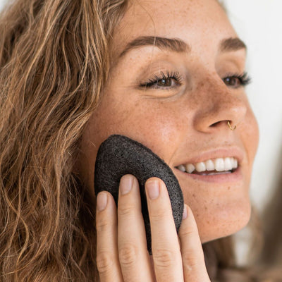 Éponge faciale konjac