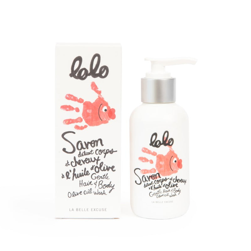 LOLO ET MOI Nettoyant pour cheveux et corps à l'huile d'olive