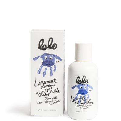 Liniment oléo-calcaire à l'huile d'olive