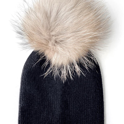 Tuque en fourrure de Pom Pom