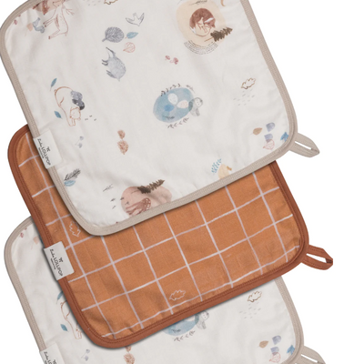 LouLou Lollipop | Gant de toilette 3 pièces - Plumme Box