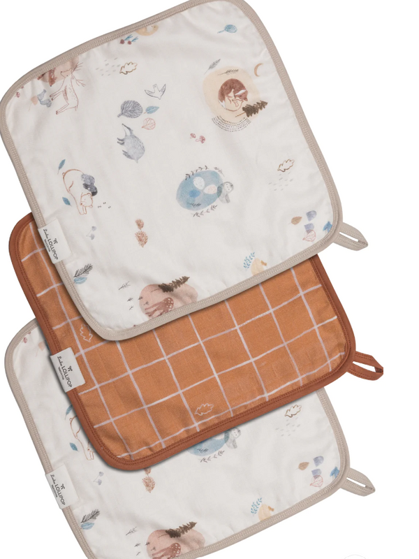 LouLou Lollipop | Gant de toilette 3 pièces - Plumme Box