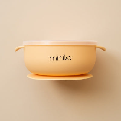 Minika | Bol en silicone avec couvercle - Plumme Box