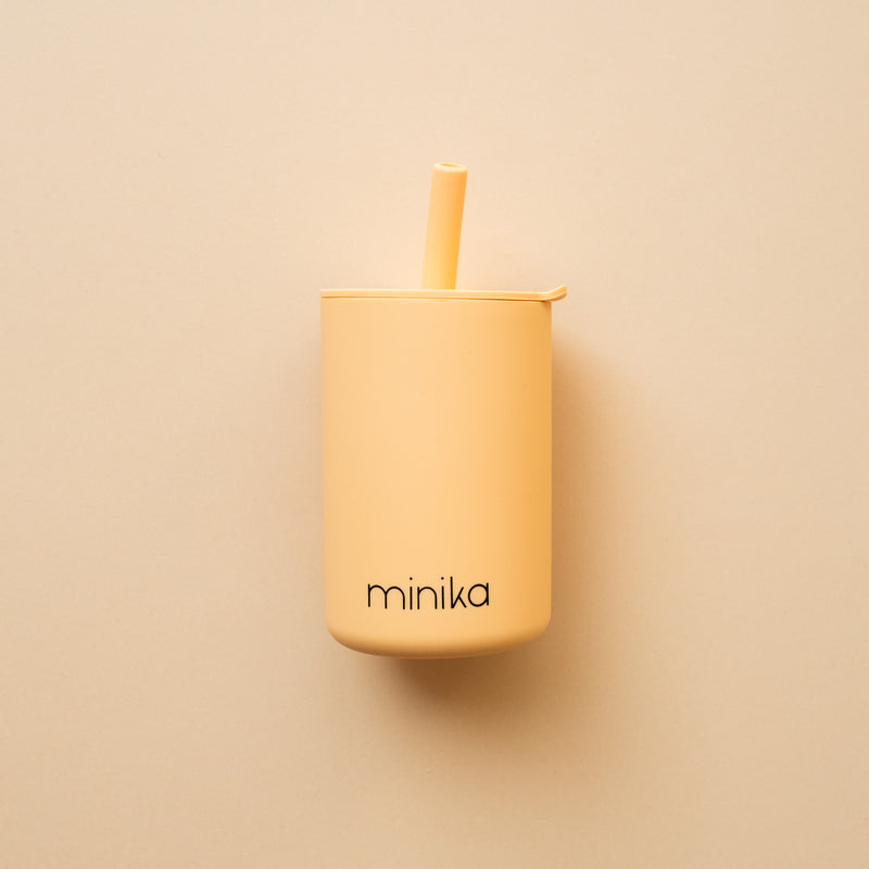 Minika | Tasse à paille avec couvercle - Plumme Box