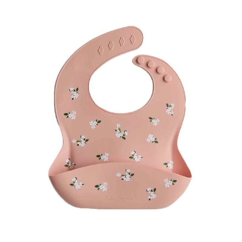 Bavoir en silicone imprimé LOULOU LOLLIPOP