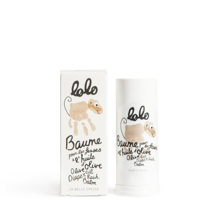 LOLO ET MOI Baume pour érythème fessier à l'huile d'olive