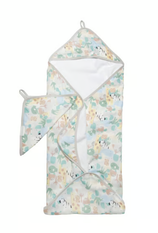 Loulou Lollipop | Muslin Hooded Towel Set - Plumme Box