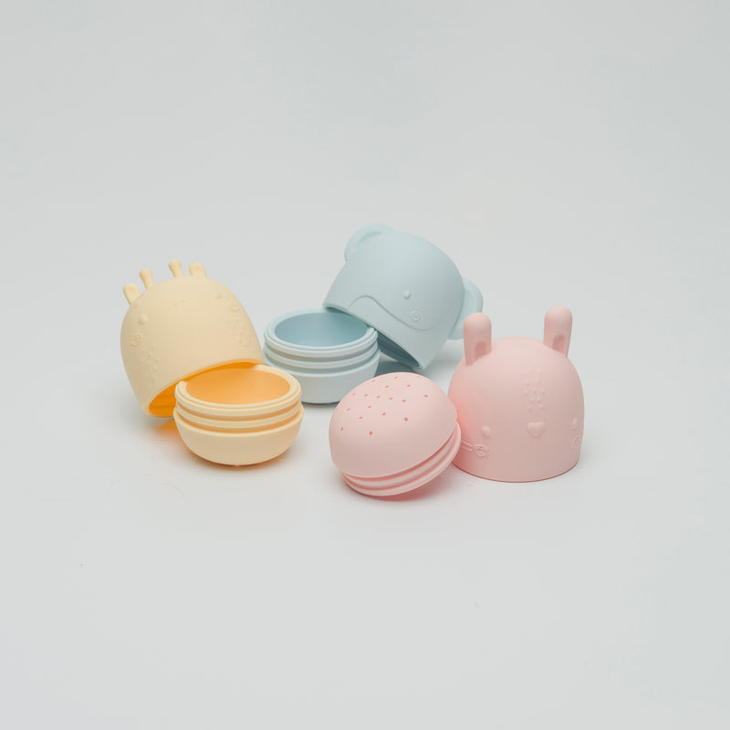 Loulou Lollipop | Jouet de bain en silicone - Lot de 3