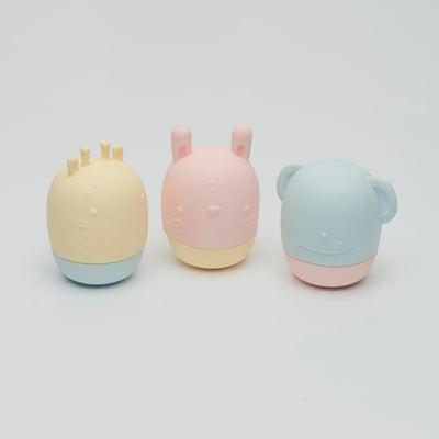 Loulou Lollipop | Jouet de bain en silicone - Lot de 3