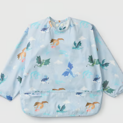 LouLou Lollipop | Long Sleeve Waterproof Bib - Plumme Box