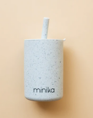 Minika | Tasse à paille avec couvercle