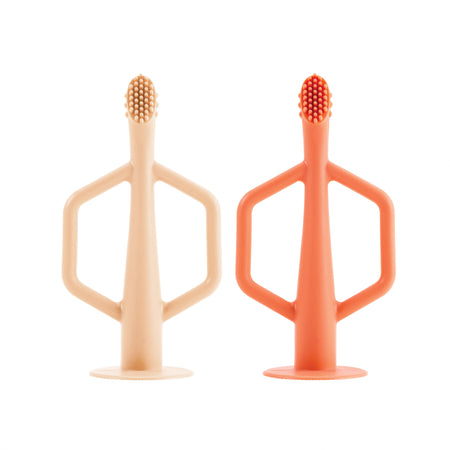 Brosse à dents en silicone Tiny Twinkle | Lot de 2