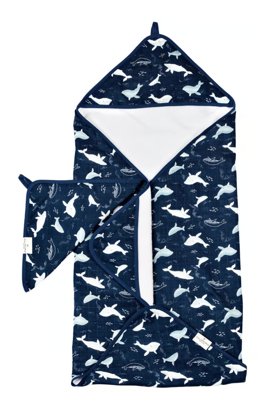 Loulou Lollipop | Muslin Hooded Towel Set
