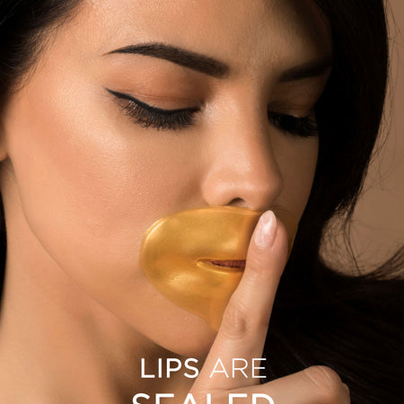 HADAKA Masque à lèvres en or 24KT