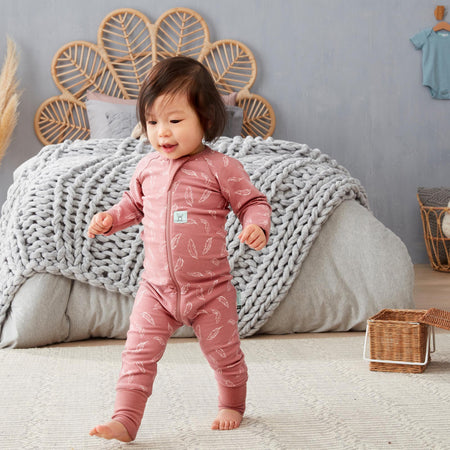 ergoPouch | Pyjama à manches longues en bambou 3-6M 0.2tog