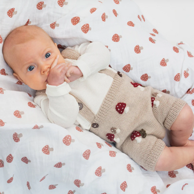 Lulujo | Swaddle Blanket Muslin Cotton LG