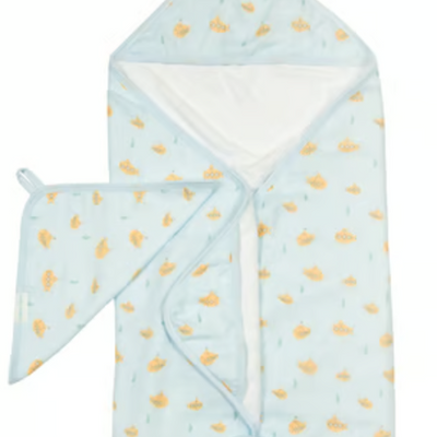 Loulou Lollipop | Muslin Hooded Towel Set - Plumme Box