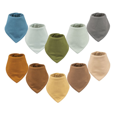 Tiny Twinkle | Kaffle Bandana Bibs 10 Pack