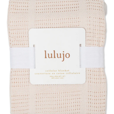 Lulujo | Cellular Baby Blanket