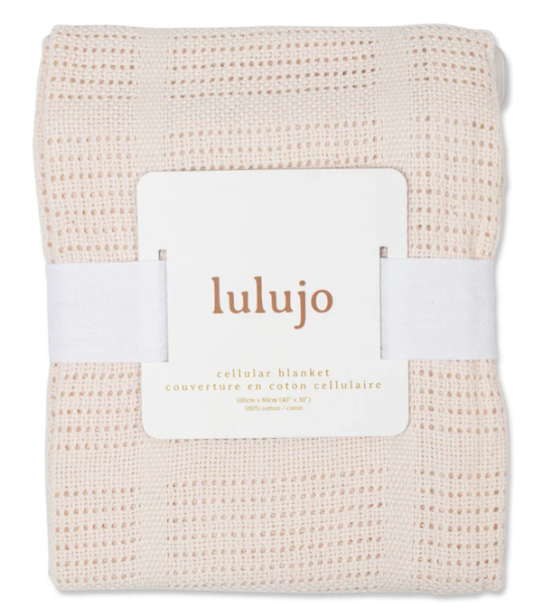 Lulujo | Cellular Baby Blanket