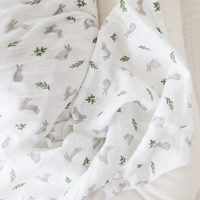 Lulujo | Swaddle Blanket Muslin Cotton LG