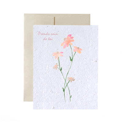 FLOWERINK Thank You Card